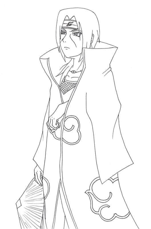 Coloriage itachi 12 à imprimer Coloriage itachi 12